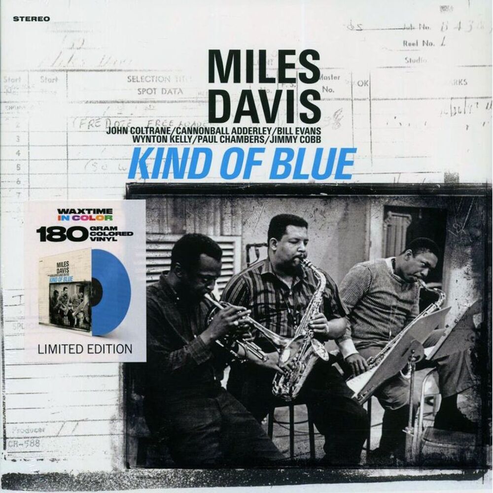Miles Davis - Kind Of Blue (ltd. ed.) (180g) (blue vinyl) - Vinyl LP